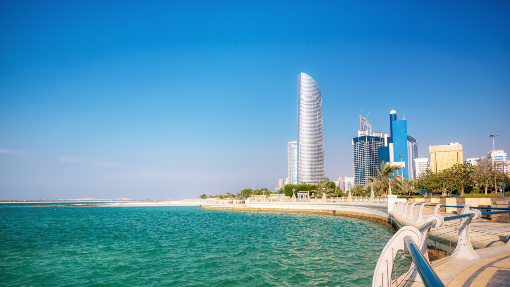 Bãi biển Corniche Abu Dhabi